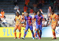 バックヘッドでこの日２点目のゴールを決めた大久保 嘉人（FC東京）【明治安田Ｊ１ 第14節 清水vsFC東京】