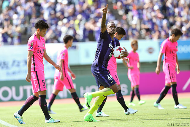 1点を返して気を吐いたアンデルソン ロペス（広島）【明治安田Ｊ１ 第14節 広島vs鹿島】