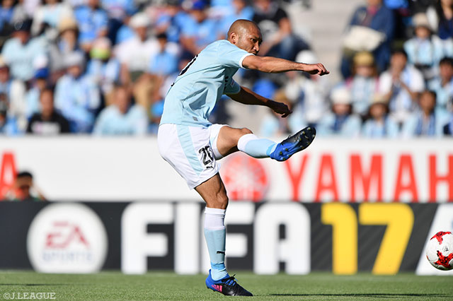 2得点1アシストと全得点に絡む大活躍を見せた川又 堅碁（磐田）【明治安田Ｊ１ 第14節 磐田vsＧ大阪】