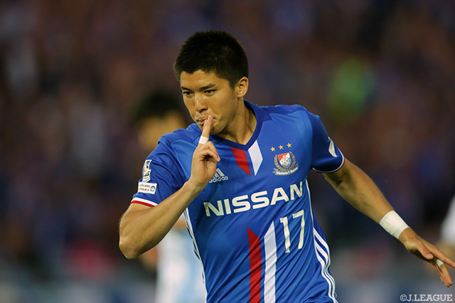 84分にリードを２点に広げる貴重な追加点を決めた富樫 敬真（横浜FM）に阻まれる【明治安田Ｊ１ 第14節 横浜FMvs川崎Ｆ】