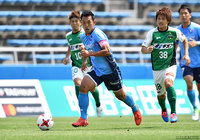 5本のシュートを放つ積極性を見せた辻 正男（YS横浜）【明治安田Ｊ３ 第12節 YS横浜vs相模原】