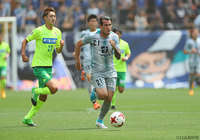 アグレッシブなプレーでチャンスに絡んだウィリアン ポッピ（福岡）【明治安田Ｊ２ 第18節 千葉vs福岡】