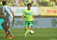 67分に投入され、福岡ゴールを脅かした菅嶋 弘希（千葉）【明治安田Ｊ２ 第18節 千葉vs福岡】