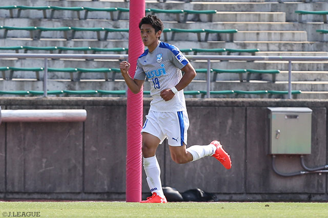 交代出場で2得点を奪い、4連勝達成の原動力となった薗田 卓馬（沼津）【明治安田Ｊ３ 第12節 Ｃ大23vs沼津】