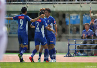 3分に阪野 豊史の今季5点目で幸先良くリードを奪った山形【明治安田Ｊ２ 第18節 山形vs群馬】