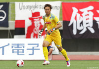 Ｊ初出場で見事に無失点に抑え、今季2勝目に貢献した松原 修平（讃岐）【明治安田Ｊ２ 第18節 讃岐vs金沢】