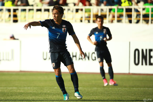 70分より途中出場した倉田 秋（Ｇ大阪）【ロシアＷ杯 アジア最終予選 イラクvs日本】