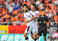 失点直後に電光石火の同点ゴールを決めた岸本 武流（Ｃ大23 #40）【明治安田Ｊ３ 第13節 長野vsＣ大23】