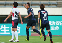 殊勲の2試合連続ゴールを決めた郡 大夢（Ｇ大23）【明治安田Ｊ３ 第13節 Ｇ大23vs盛岡】