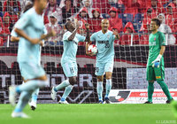 1得点2アシストのアダイウトン（磐田 #15）と3得点に絡んだ川又 堅碁（#20）【明治安田Ｊ１ 第15節 浦和vs磐田】