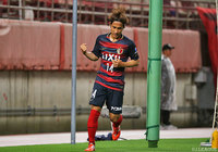 2点目を決め、リードを広げた金森 健志（鹿島）【天皇杯 2回戦 鹿島vsマルヤス】