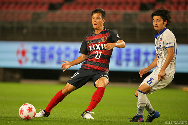 60分にピッチへ送り込まれた梅鉢 貴秀（鹿島）【天皇杯 2回戦 鹿島vsマルヤス】
