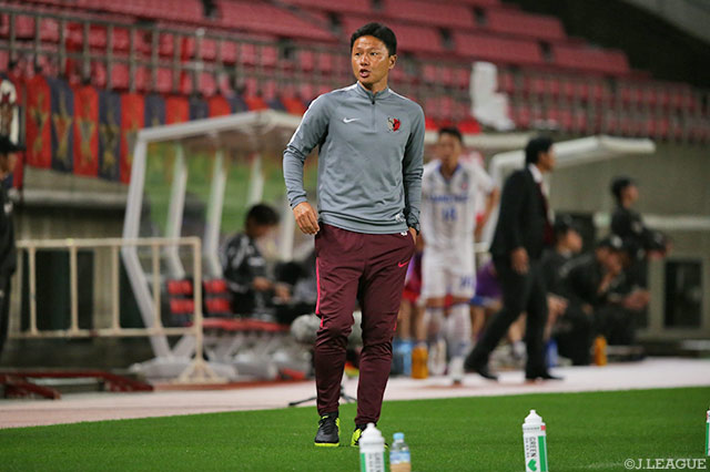 就任後、公式戦3連勝を飾った大岩 剛監督【天皇杯 2回戦 鹿島vsマルヤス】