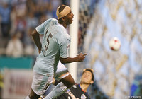 3試合連続ゴールでリードを広げたアダイウトン（磐田）【明治安田Ｊ１ 第16節 磐田vsFC東京】