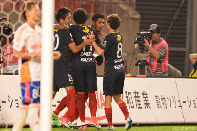 2試合連続得点となる先制点に加え、追加点をアシストしたペドロ ジュニオール（鹿島）【明治安田Ｊ１ 第16節 鹿島vs新潟】