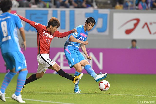 鳥栖でのラストマッチでCKから先制点をアシストした鎌田 大地【明治安田Ｊ１ 第16節 鳥栖vs浦和】