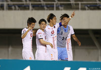 3試合連続ゴールで均衡を破った江坂 任（大宮）【明治安田Ｊ１ 第16節 広島vs大宮】