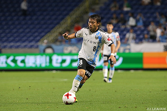 古巣相手に４本のシュートを放った阿部 浩之（川崎Ｆ）【明治安田Ｊ１ 第16節 Ｇ大阪vs川崎Ｆ】