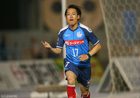 反撃の狼煙となる同点ゴールを決めた湯澤 洋介（水戸）【明治安田Ｊ２ 第20節 水戸vs讃岐】