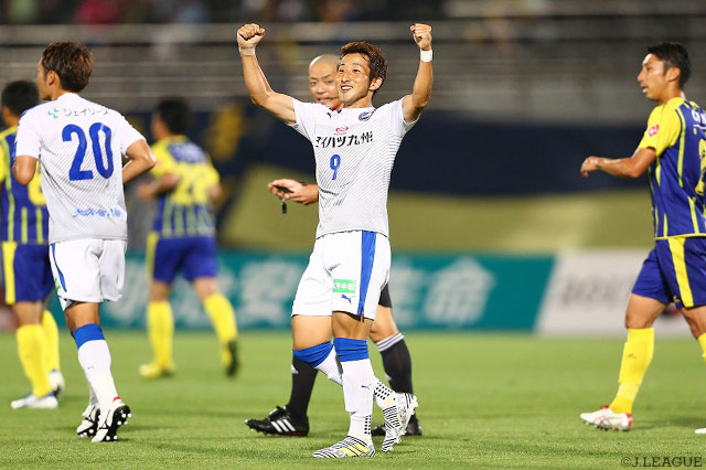 今季2度目のハットトリックを達成した後藤 優介（大分）【明治安田Ｊ２ 第20節 群馬vs大分】