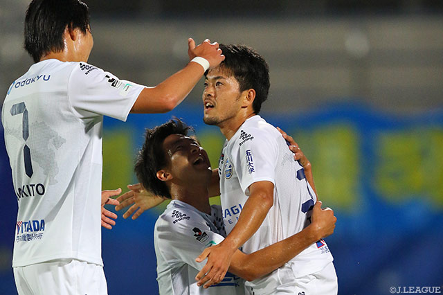 2試合連続ゴールで3点差とした戸高 弘貴（町田）【明治安田Ｊ２ 第21節 山形vs町田】