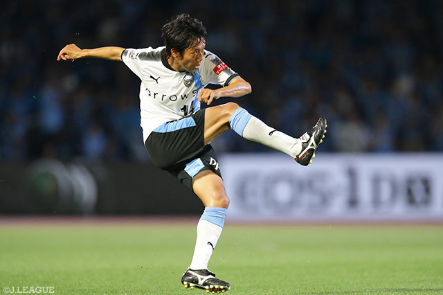 2アシストで存在感を見せつけた中村 憲剛（川崎Ｆ）【明治安田Ｊ１ 第17節 川崎Ｆvs神戸】