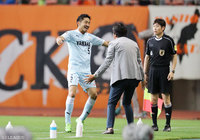 鮮やかなボレーシュートで今季初得点を挙げた櫻内 渚（磐田）【明治安田Ｊ１ 第17節 新潟vs磐田】