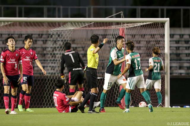 83分、相模原は久保 裕一（#13）の移籍後初ゴールで再び同点に【明治安田Ｊ３ 第15節 Ｃ大23vs相模原】