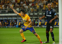 CKからのボールを右足で決め試合を振り出しに戻した大岩 一貴（仙台）【明治安田Ｊ１ 第17節 仙台vsＧ大阪】