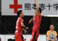 黒木 晃平のゴールで4点差を付けた熊本が7試合ぶりの勝利【明治安田Ｊ２ 第21節 熊本vs東京Ｖ】