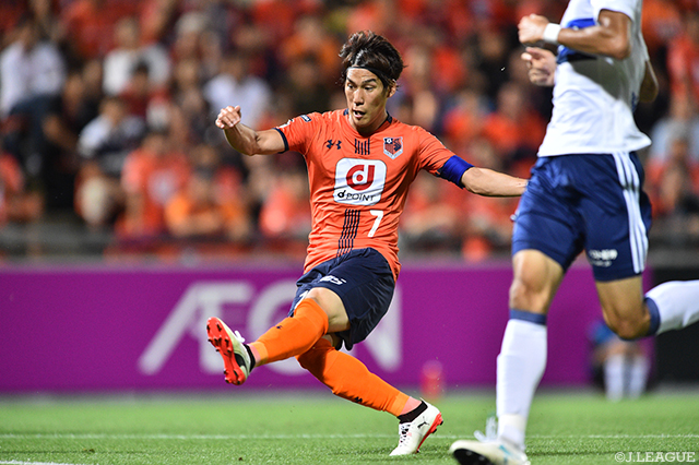 ３試合連続ゴール中の江坂 任（大宮）はこの日はゴールならず【明治安田Ｊ１ 第17節 大宮vs横浜FM】