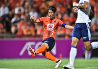 ３試合連続ゴール中の江坂 任（大宮）はこの日はゴールならず【明治安田Ｊ１ 第17節 大宮vs横浜FM】