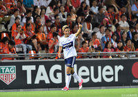 68分に加入後初ゴールを決めリードを２点に広げた山中 亮輔（横浜FM）【明治安田Ｊ１ 第17節 大宮vs横浜FM】