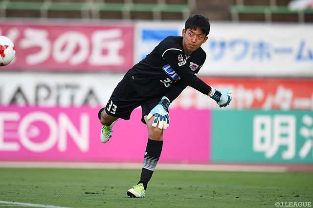 自身のＪ１通算200試合目を無失点に抑えた権田 修一（鳥栖）【明治安田Ｊ１ 第17節 甲府vs鳥栖】