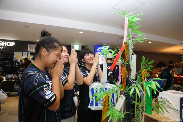 もうすぐ七夕。短冊に願いを記します【明治安田Ｊ１ 第13節 Ｇ大阪vs鹿島】
