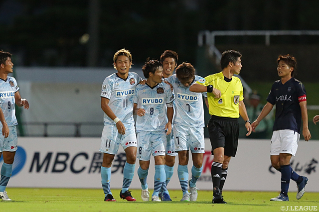 3試合連続ゴールでチームを勝利へ導いた藤澤 典隆（琉球 #8）【明治安田Ｊ３ 第16節 鹿児島vs琉球】