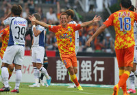 Ｊ初得点を頭で押し込み、リードを2点に広げた鎌田 翔雅（清水）【明治安田Ｊ１ 第18節 清水vsＧ大阪】