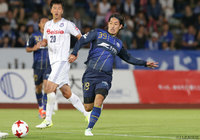 Ｊ２通算100試合出場を達成した重松 健太郎（町田）【明治安田Ｊ２ 第22節 町田vs群馬】