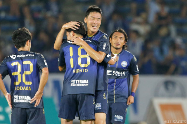 2得点を挙げ、町田のＪ２ホーム通算50得点を記録した金 聖基【明治安田Ｊ２ 第22節 町田vs群馬】