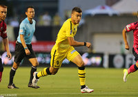 正確なクロスで先制点をお膳立てしたクリスティアーノ（柏）【明治安田Ｊ１ 第18節 Ｃ大阪vs柏】