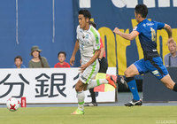 両チーム最多4本のシュートを放った野田 隆之介（湘南）【明治安田Ｊ２ 第22節 大分vs湘南】