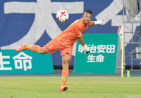 無失点に抑え、首位浮上に貢献した秋元 陽太（湘南）【明治安田Ｊ２ 第22節 大分vs湘南】