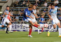 前半終了間際に齋藤 学がループシュートを決め、3点差とした横浜FM【天皇杯 3回戦 横浜FMvs沼津】