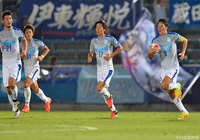 試合終了間際に太田 一輝（#17）の得点で意地を見せた沼津【天皇杯 3回戦 横浜FMvs沼津】