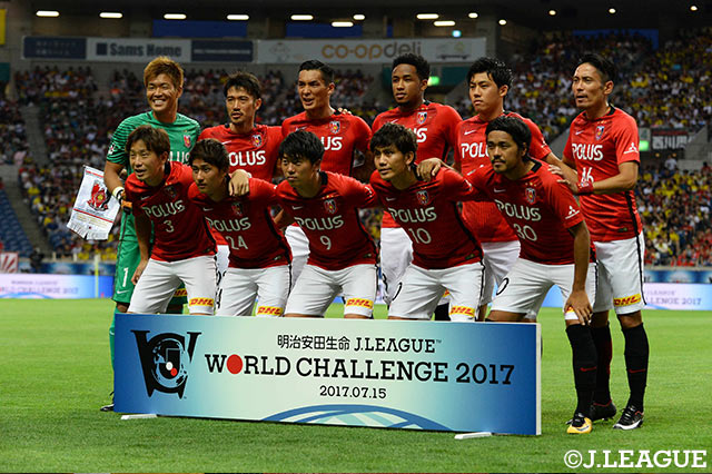 浦和のスターティングイレブン【明治安田Ｊリーグワールドチャレンジ 浦和vsボルシア・ドルトムント】