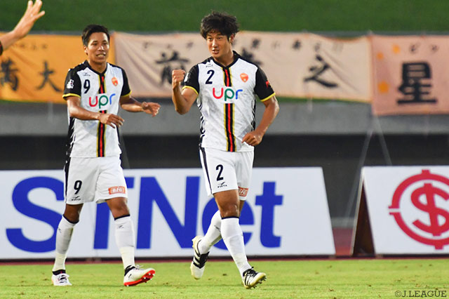 今季初の連勝を引き寄せる貴重な追加点を奪った宮城 雅史（山口）【明治安田Ｊ２ 第23節 讃岐vs山口】