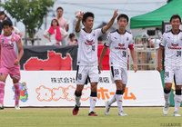 バースデーゴールとなる2得点を挙げた岸本 武流（Ｃ大23）【明治安田Ｊ３ 第17節 福島vsＣ大23】