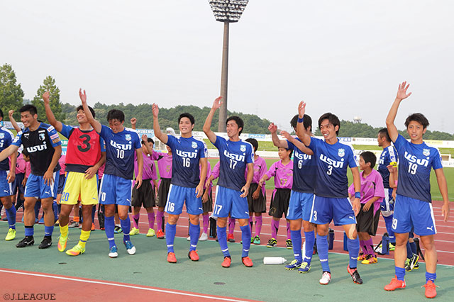 1点のリードを守り抜き、3試合ぶりの勝利を挙げた沼津【明治安田Ｊ３ 第17節 沼津vs盛岡】