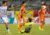 交代出場で逆転ゴールを鮮やかに決め、起用に応えた有田 光希（愛媛）【明治安田Ｊ２ 第23節 愛媛vs大分】