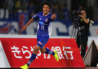 74分に追加点、83分にはダメ押しゴールを決めた阪野 豊史（山形）【明治安田Ｊ２ 第24節 山形vs湘南】